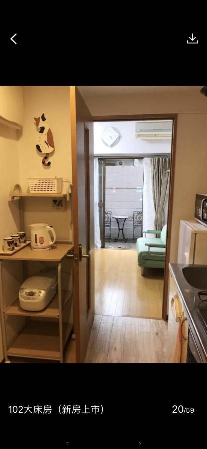 桜宿28 Square Meter King Size Bed With Sofa Bed, Garden Room Tokio Exterior foto