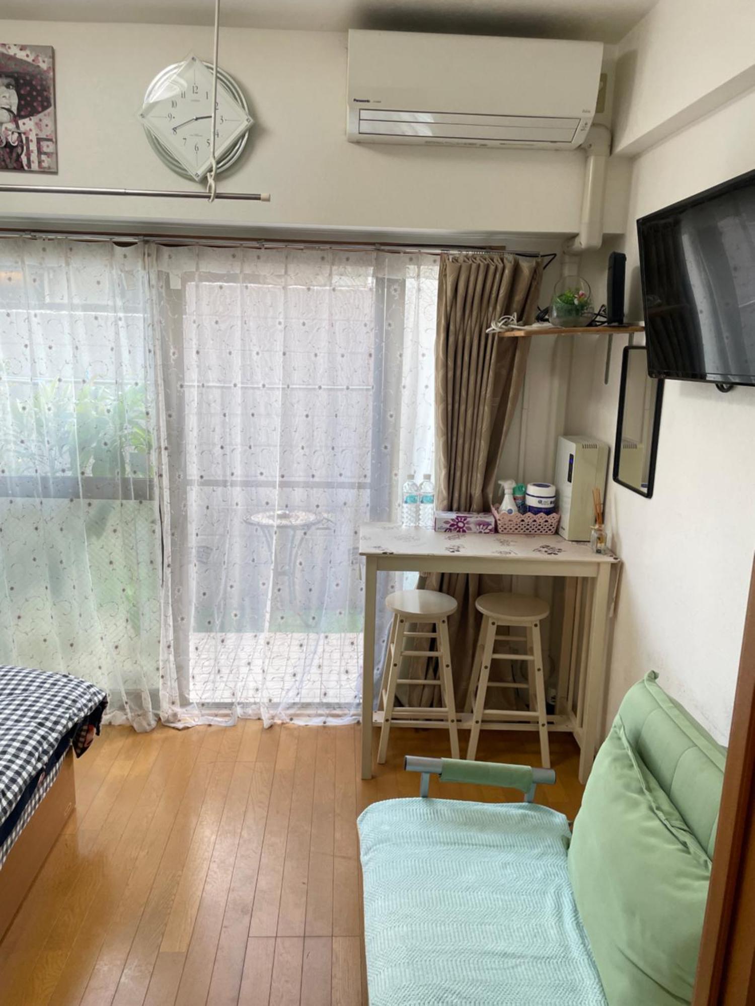 桜宿28 Square Meter King Size Bed With Sofa Bed, Garden Room Tokio Exterior foto