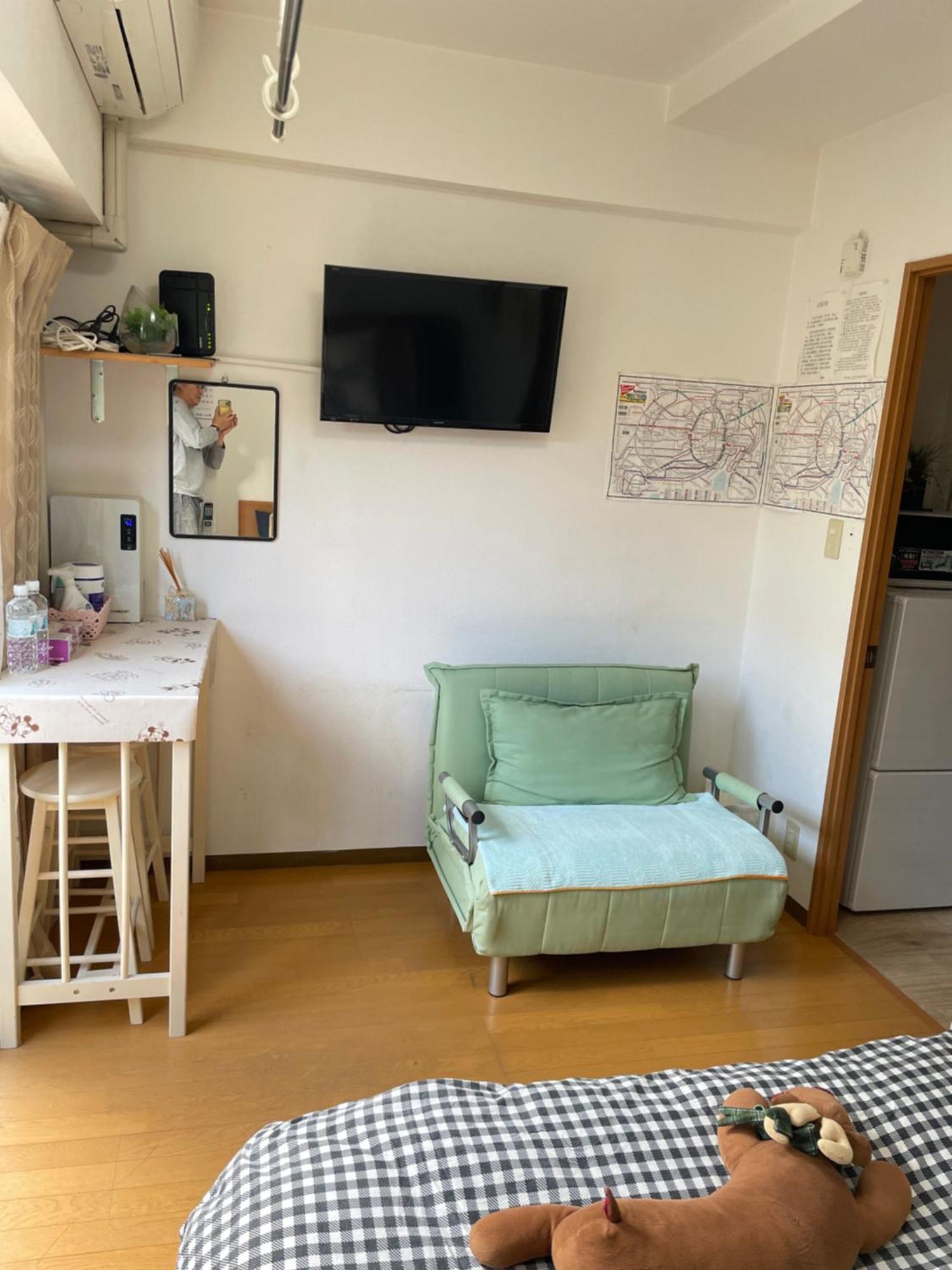 桜宿28 Square Meter King Size Bed With Sofa Bed, Garden Room Tokio Exterior foto